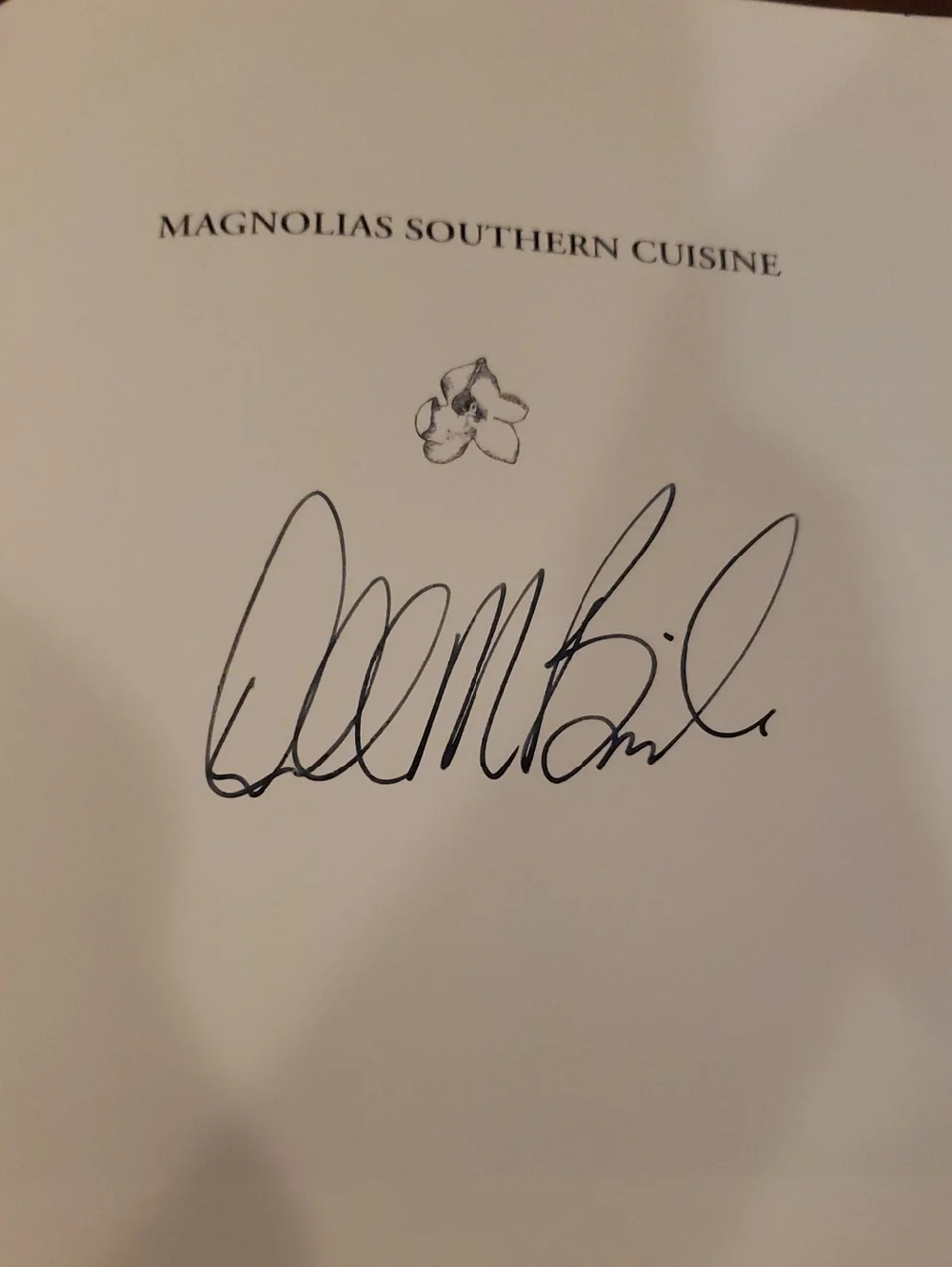 Magnolia Cookbook- Uptown Down South Southern Cruisine By Donald Barickman
